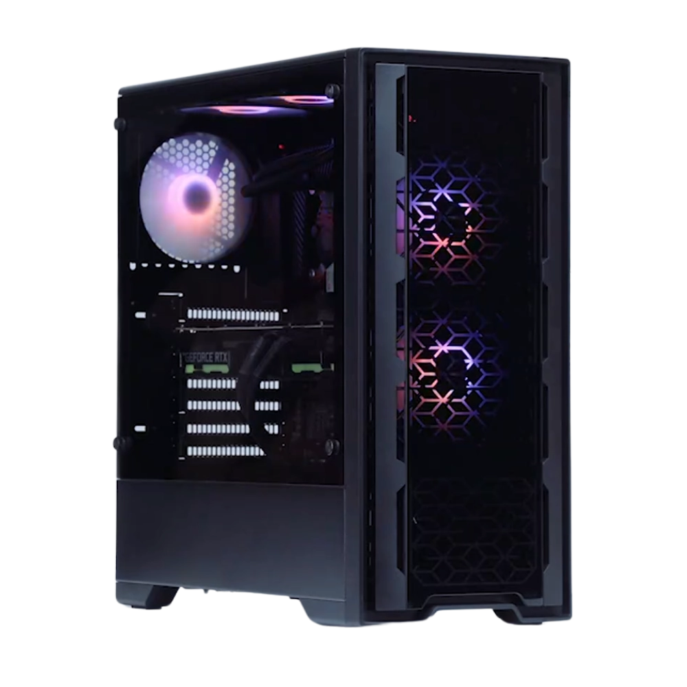 Obsidian Pulse - AMD Ryzen 5 7600X3D + RX 7600 XT