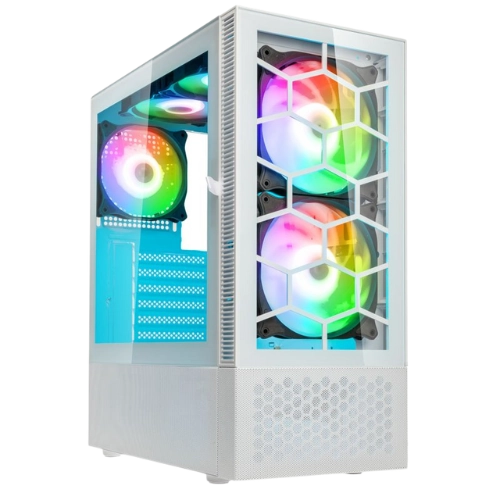 Kolink Observatory MX Glass - White PC Case
