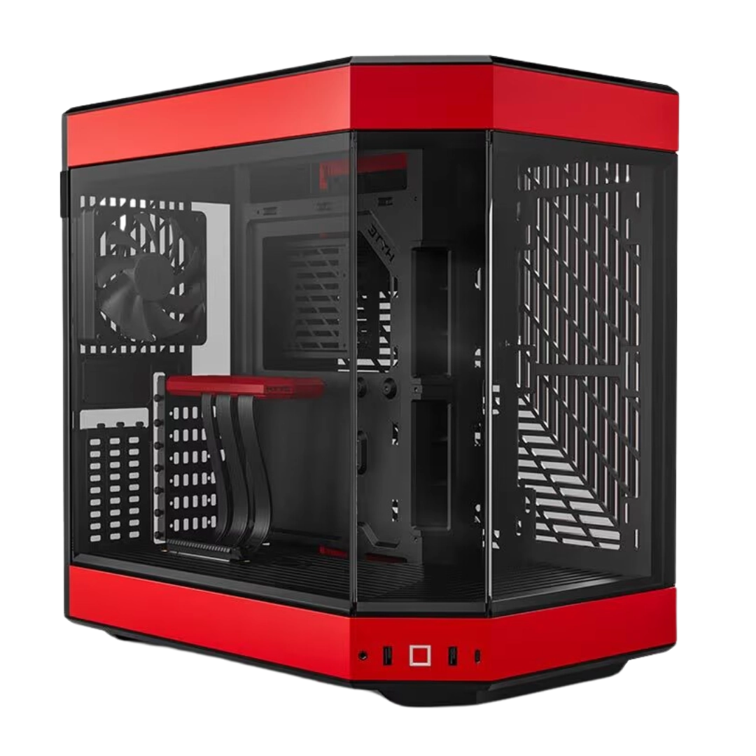 HYTE Y60 Red ATX Mid Tower PC Case