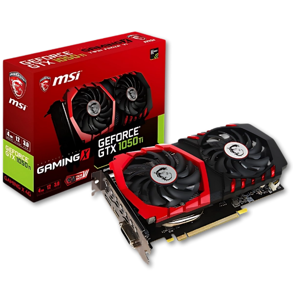 MSI GeForce GTX 1050Ti 4GB Graphics Card