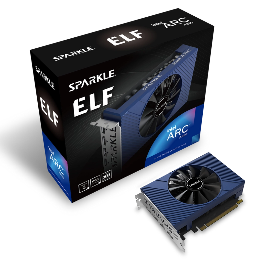 Sparkle Intel Arc A380 ELF Edition 6GB GDDR6 Graphics Card