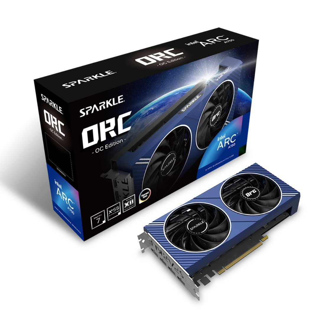 Sparkle Intel Arc A750 ORC OC 8GB GDDR6 Graphics Card