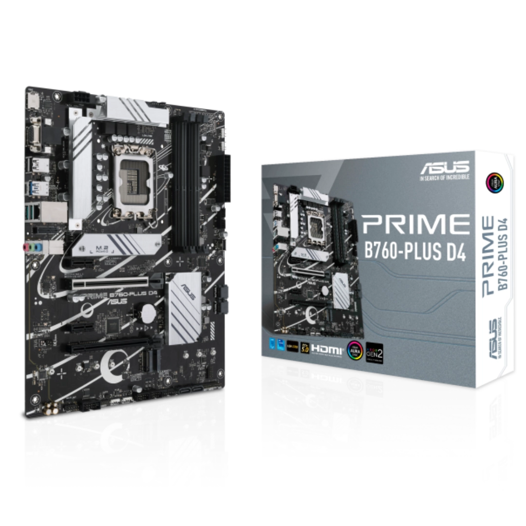 Asus Prime B760-PLUS D4 ATX LGA1700 Motherboard