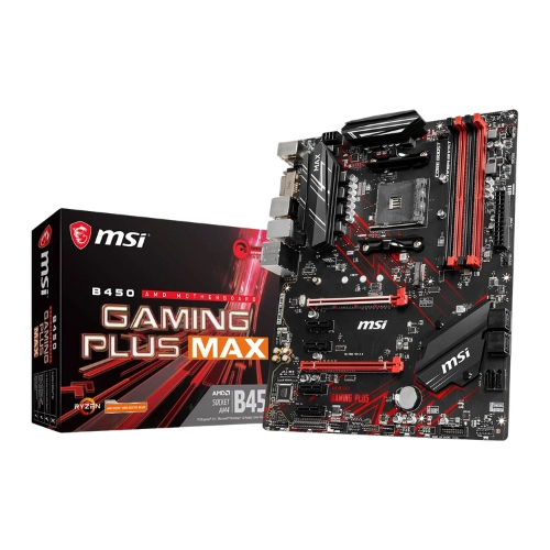 MSI B450 Gaming Plus MAX ATX AM4 Motherboard