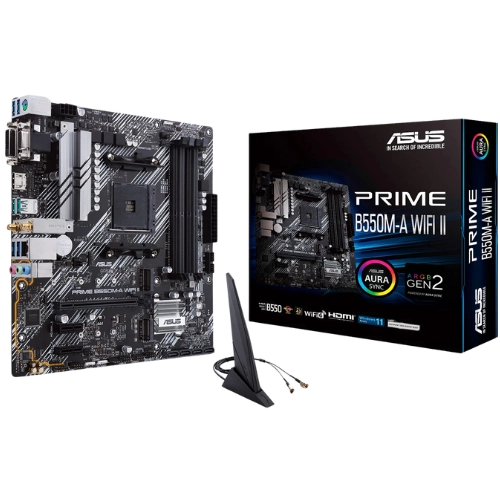 Asus PRIME B550M-A WiFi II Micro ATX AM4 Motherboard