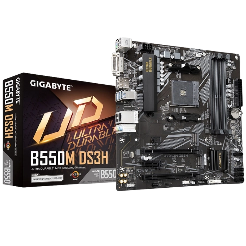 Gigabyte B550M DS3H AC Micro ATX AM4 Motherboard