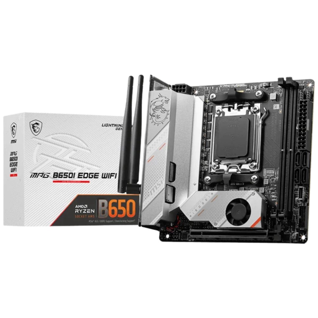 MSI MPG B650I Edge WiFi Mini ITX AM5 Motherboard