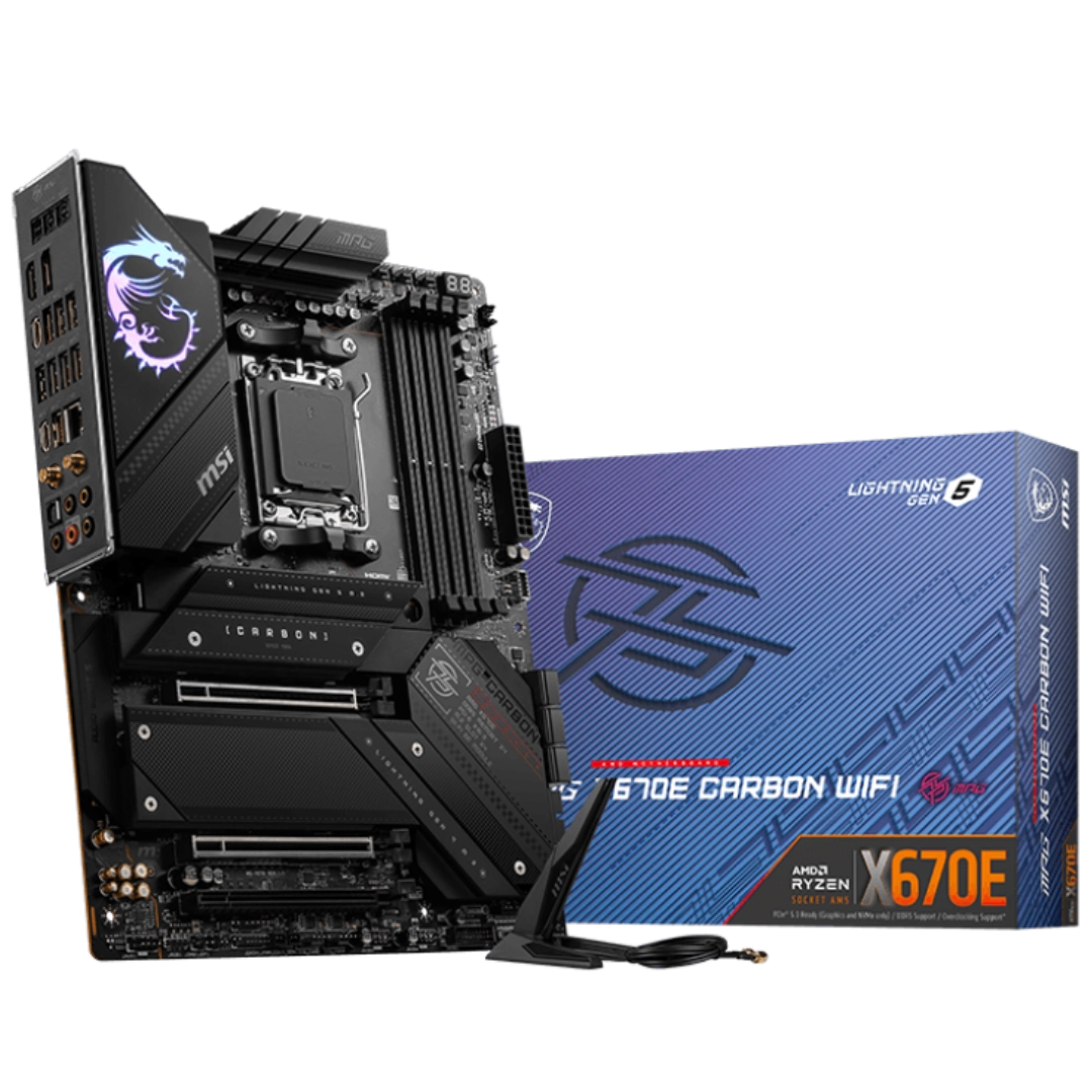 MSI MPG X670E Carbon WiFi ATX AM5 Motherboard