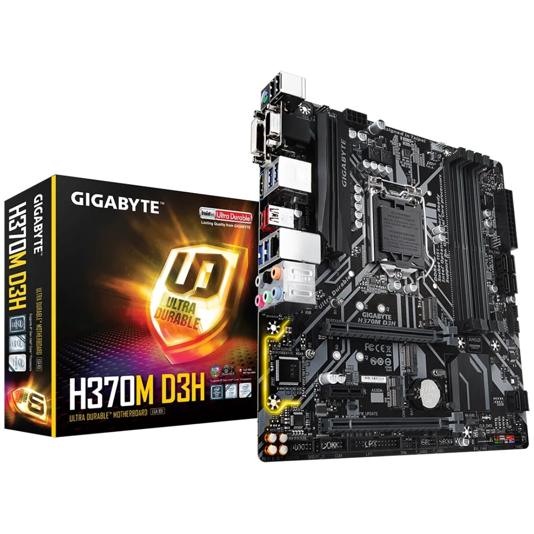 Gigabyte H370M D3H Micro ATX LGA1151 Motherboard