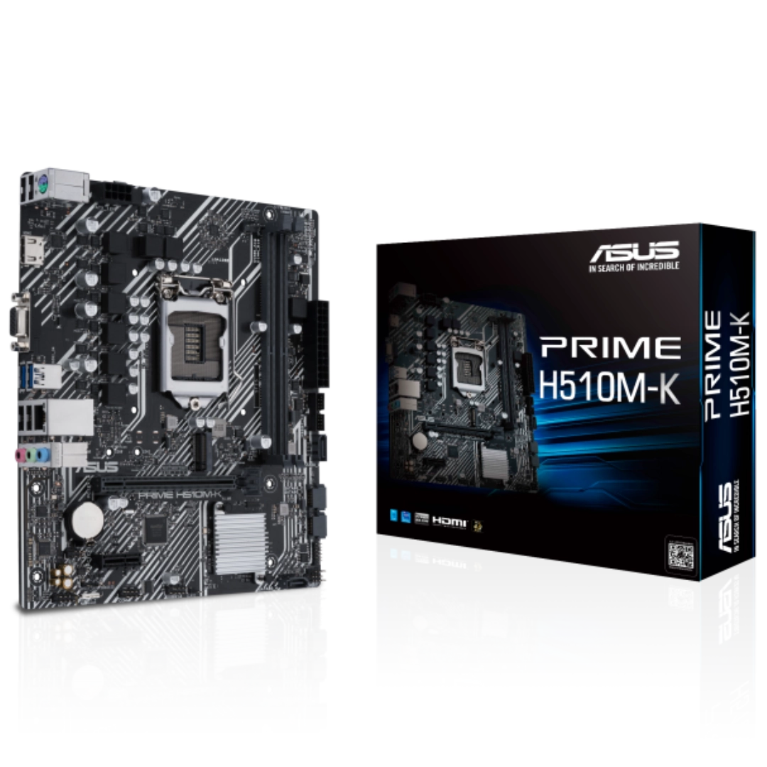 Asus Prime H510M-K Micro ATX LGA1200 Motherboard