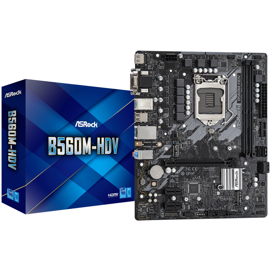 ASRock B560M-HDV Micro ATX LGA1200 Motherboard