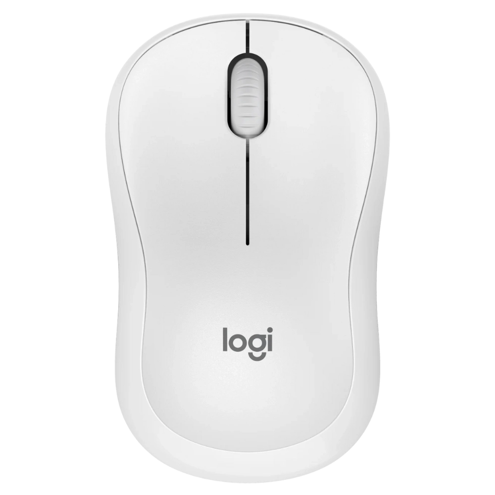 Logitech M240 Silent Bluetooth White Mouse