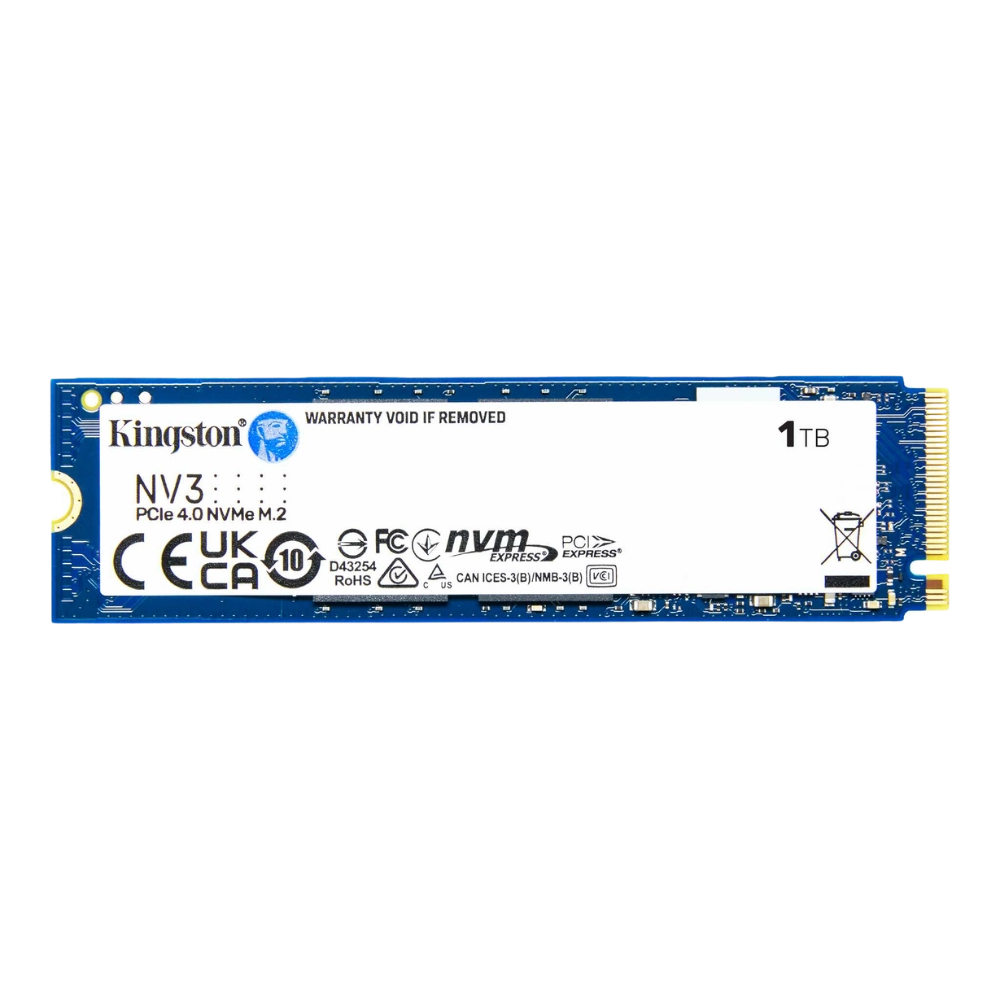 Kingston NV3 1TB PCIe 4.0 X4 NVME Storage